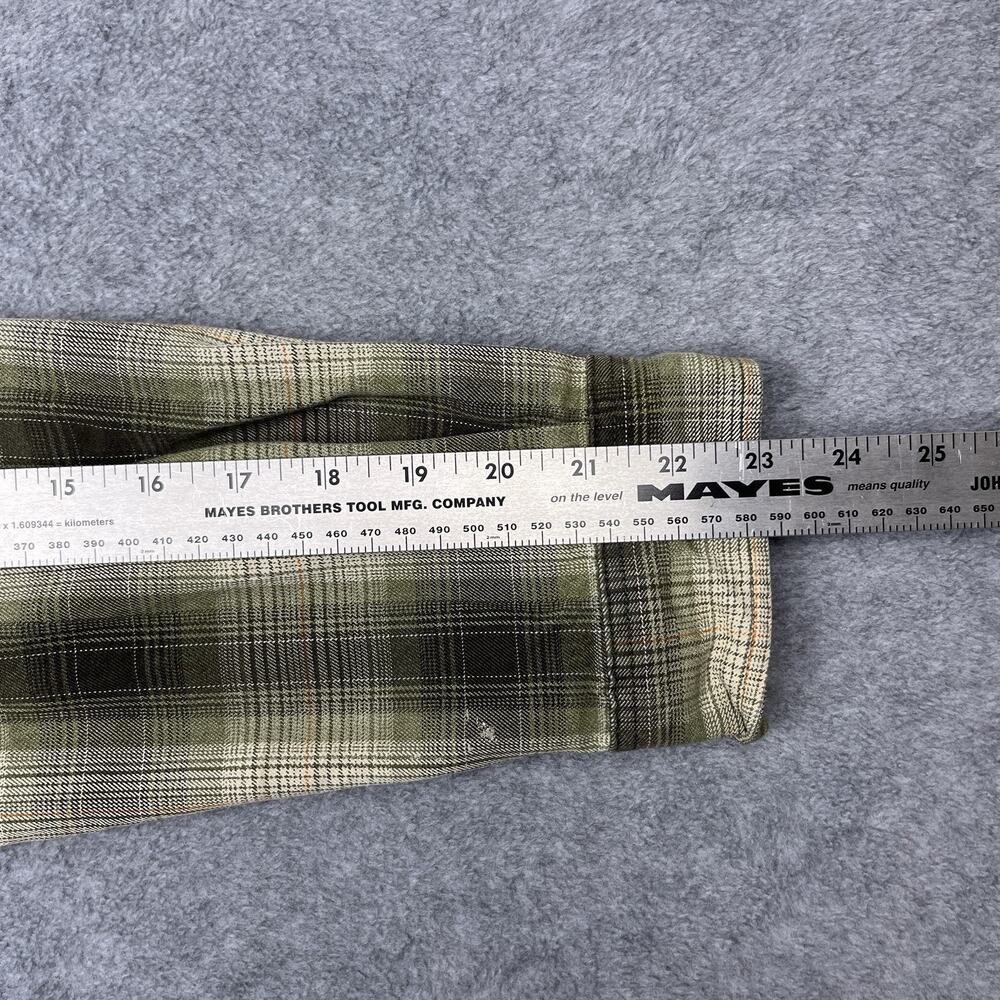 Carhartt plaid flannel work shirt original fit size small - Picture 12 of 12
